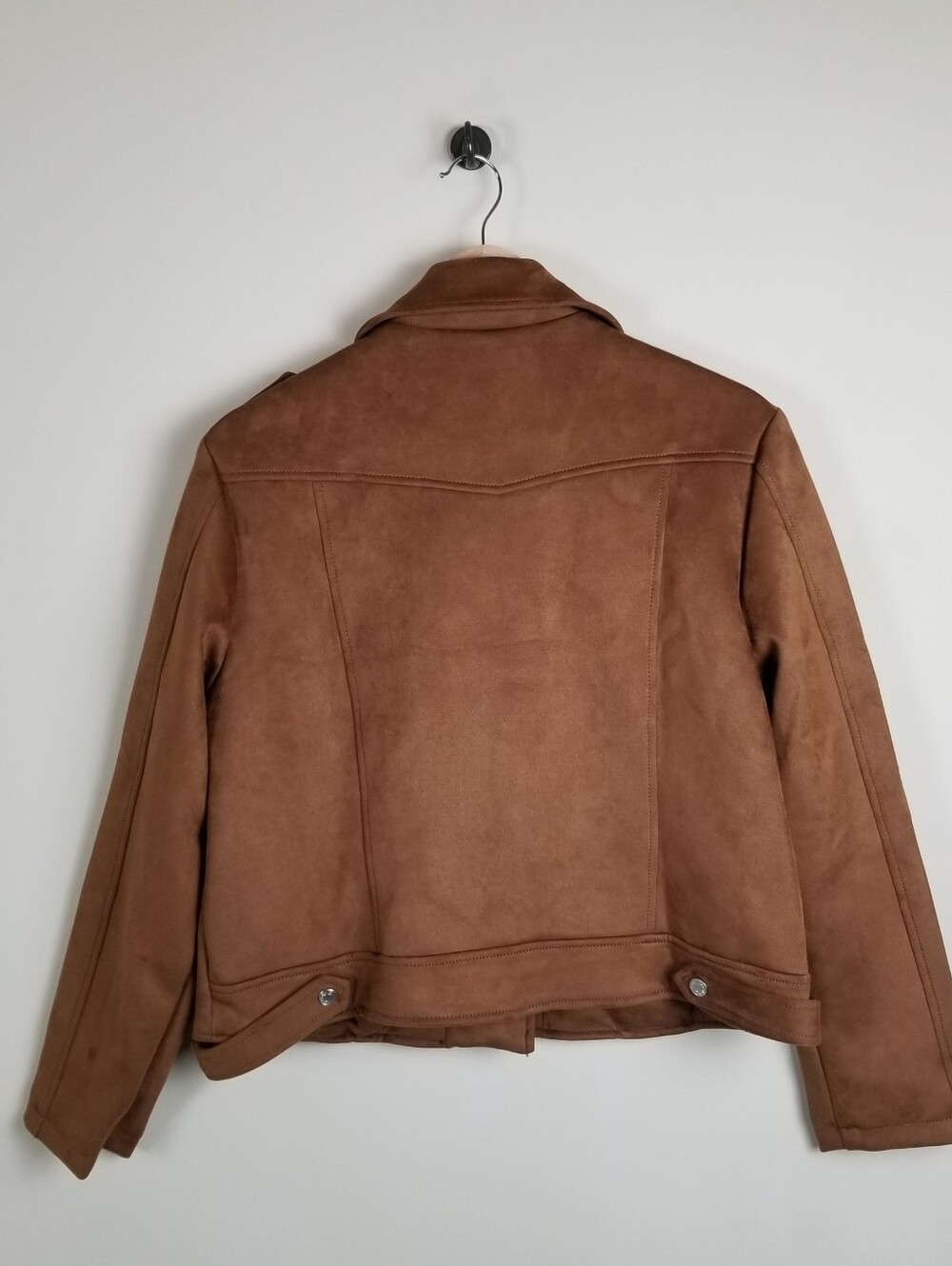 Chartou Faux Leather Jacket Size XL - Picture 4 of 7